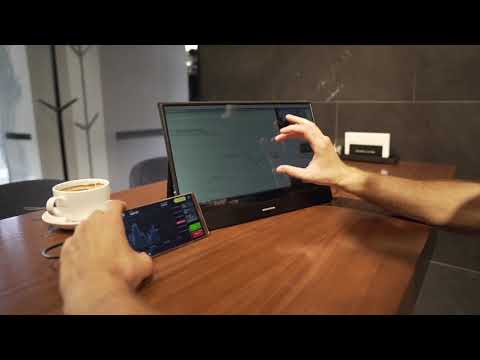 Portable Touchscreen Monitor for Travel & Gaming | Desklab Monitor