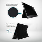 Load image into Gallery viewer, Desklab Foldable Magnetic Stand + Cover - Desklab Monitor
