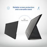 Load image into Gallery viewer, Desklab Foldable Magnetic Stand + Cover - Desklab Monitor
