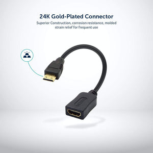 Female HDMI to mini HDMI - Desklab Monitor