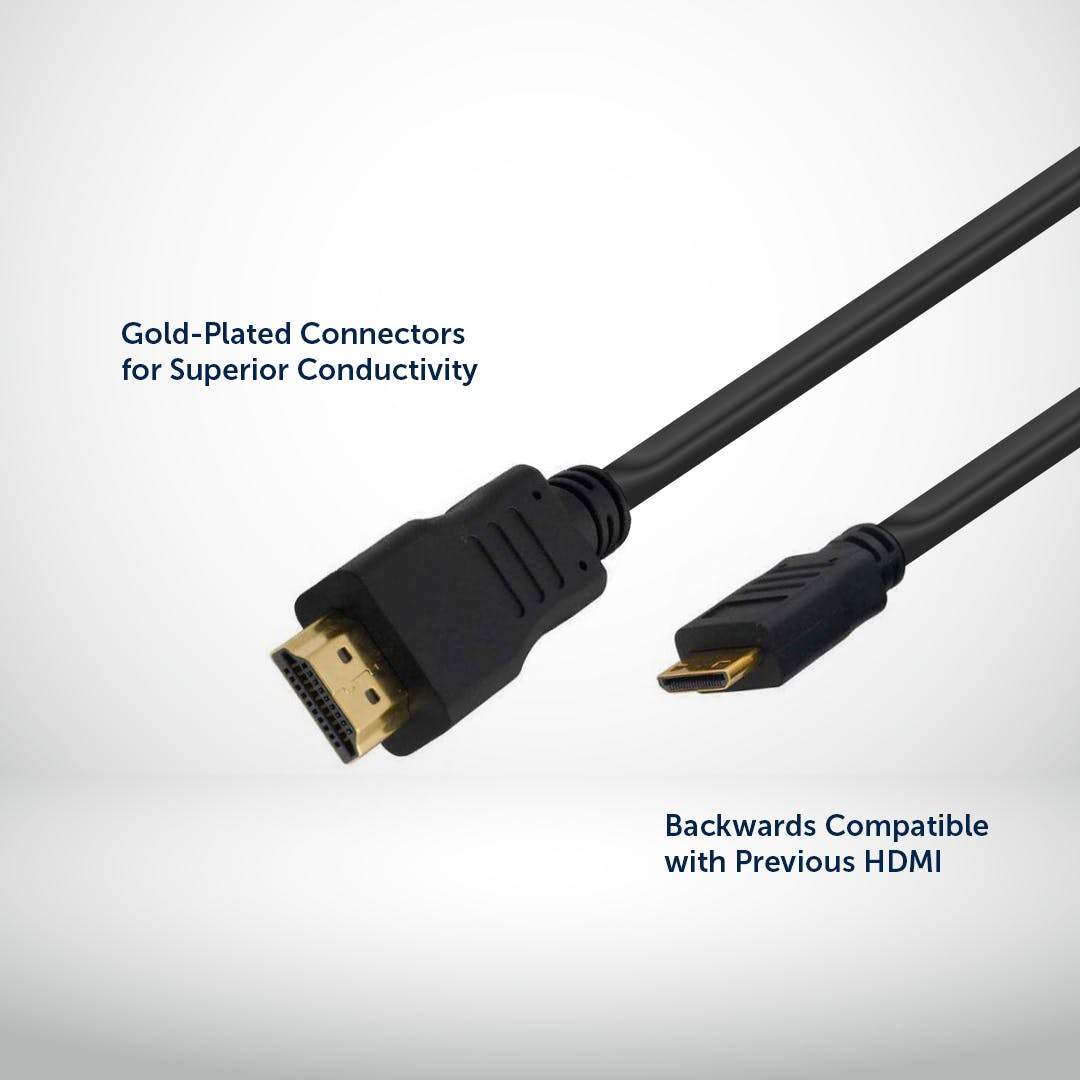 HDMI to Mini HDMI Cable - Desklab Monitor